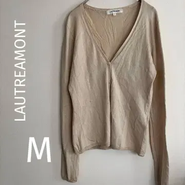 LAUTREAMONT 실크 캐시미어 가디건 2 베이지