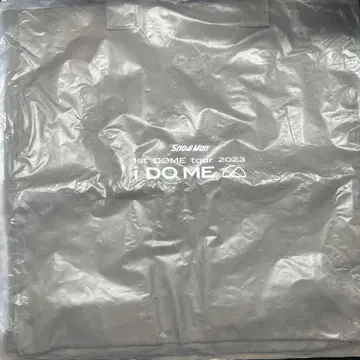 SnowMan iDOME 쇼핑백