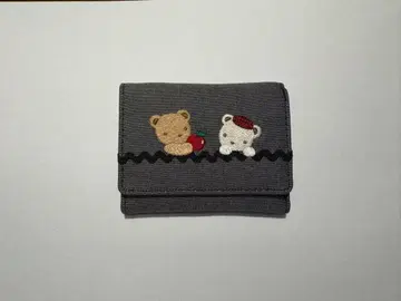 [ familiar ] 소형 3단 폴더형 지갑