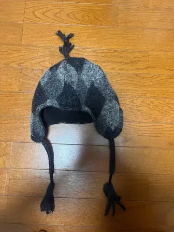 DAIRIKU 다이아몬드 패턴 니트 모자