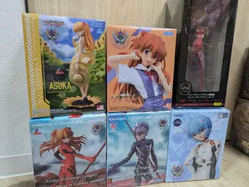 [ 새상품 미개봉품 ] 에반게리온 피규어 6체 세트