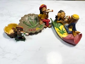 라스타맨 레게 피규어 입상