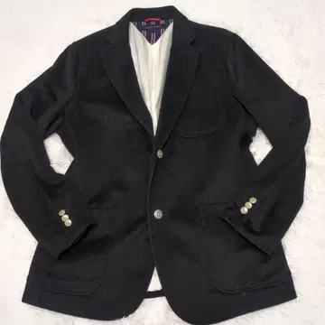 타미힐피거 은색 버튼 테일러드 자켓 L 블랙