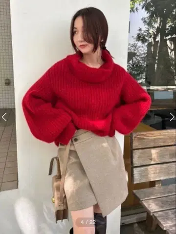 FRAY I.D 본딩 미니 스커트