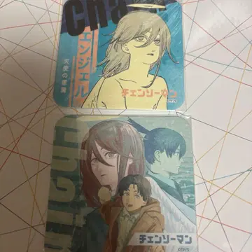 체인소 맨 아트 코스터