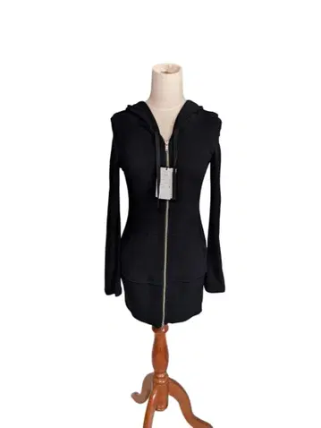 SCOT CLUB 택 포함 정가 13000엔 블랙 풀 집업 후드티 9호