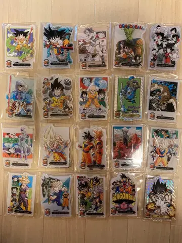 드래곤볼 40주년 제일복권 F상 아크릴 스탠드 20종 컴플리트