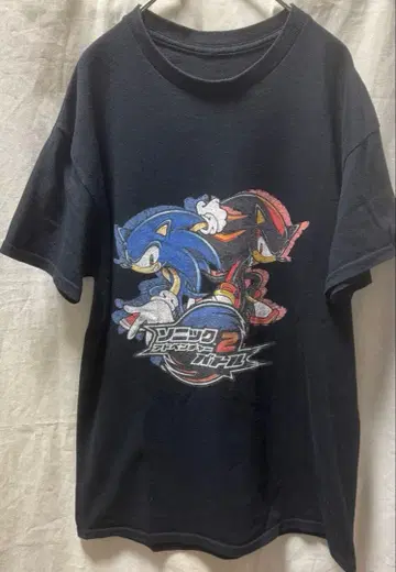 소닉 어드벤처 2 배틀 쉐도우 게임큐브 티셔츠