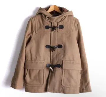 BEAMS 베이지 더플 코트 M 사이즈