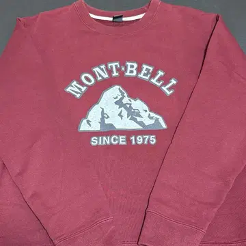 MONT-BELL SINCE 1975 산 로고 보르도 S 사이즈
