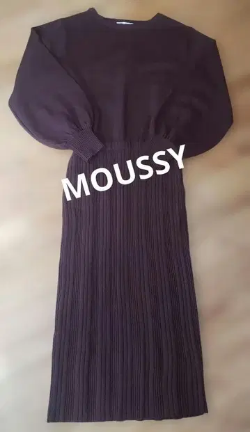 MOUSSY 니트 원피스