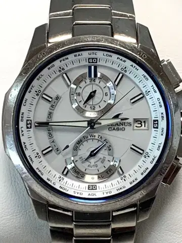 카시오 CASIO 전파 솔라 손목시계 OCW-T1000 하자 있음