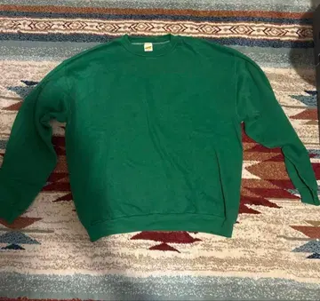 금택 USA 70s Russell Athletic XL 그린 맨투맨