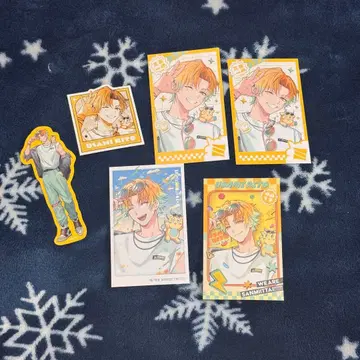 우사미 리토 삼미일체 폴라로이드 스티커 세트