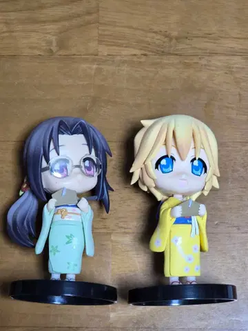 유카타 피규어 세트 2체