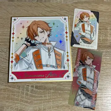 프로세카 감사제 시노노메 아키토 미니 색지 그리 클리어 책갈피