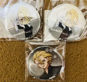 Dr.STONE 캔뱃지 스탠리 3