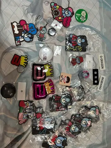 BIG BANG K 캐릭터 키링 세트