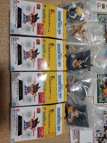 드래곤볼 제일복권 40주년 기념 만화 스트럭처 피규어