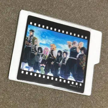 귀멸의 칼날 오타노시미 복권 필름풍 클리어 카드 기둥