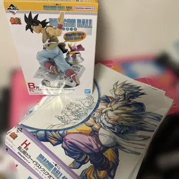 드래곤볼 제일복권 B상 클리어 포스터 10종 세트