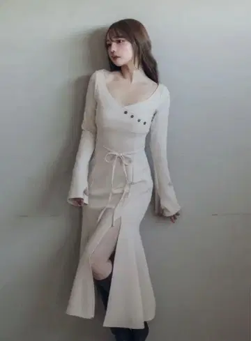 Andmary 레이디라이크 롱 드레스