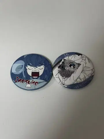 귀멸의 칼날 대사백경 하시비라 이노스케 캔뱃지