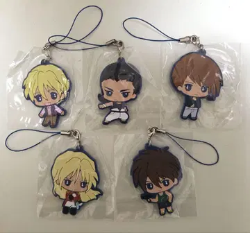 신 기동전기 건담 W 캡슐 러버 마스코트 5개 세트