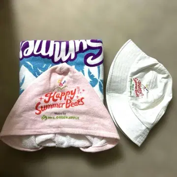 도쿄 디즈니 리조트 미세스 콜라보 굿즈 후드 부착 타월 햇