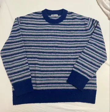 ZARA 스트라이프 니트 스웨터