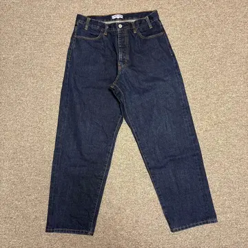 CAHLUMN (카우라무) 셀비치 데님 팬츠 배기