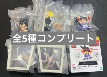 제일복권 드래곤볼 40th E상 만화 스트럭처 전 5종 컴플리트