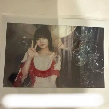 나카니시 아루노 친필 사인 폴라로이드 노기자카46 리듬 페스티벌