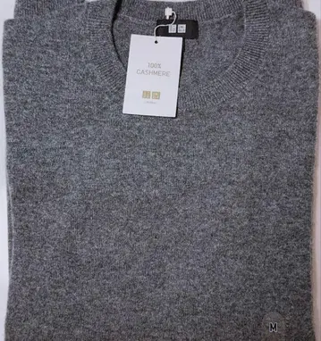 남성용 2025년 가을 신작 UNIQLO 캐시미어 크루넥 스웨터