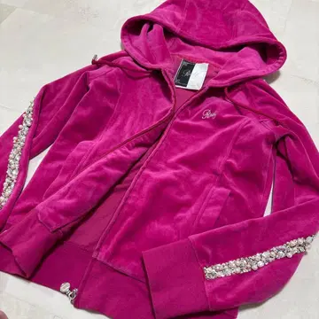 00s/Rady/M/벨로아/후드티/y2k/헤이세이 갸루/핑크