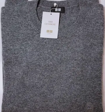 남성용 2025년 가을 신작 UNIQLO 캐시미어 크루넥 스웨터