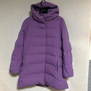 유니클로 심리스 다운 퍼플