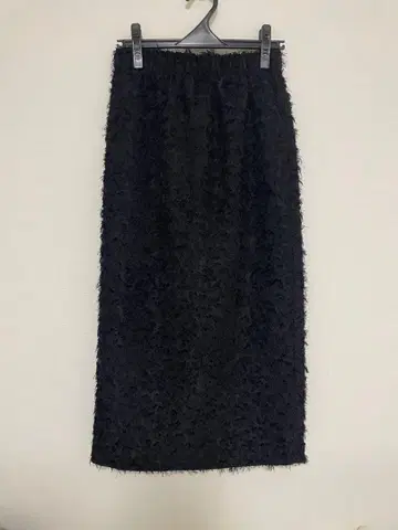 [ 미사용 ] 자카드 스커트 그린 라벨 릴랙싱