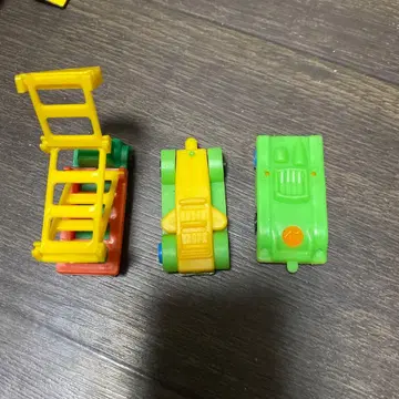 컬러풀 미니카 3대 세트 글리코 덤