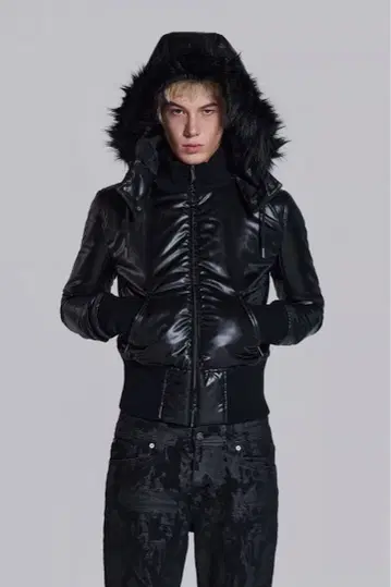 jaded london 다운 퍼 아우터 xs