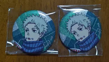 주술회전0 이누마키 토게 라메키라 캔뱃지 세트