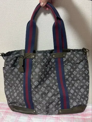 russet 러셋 모노그램 패턴 2way 토트백