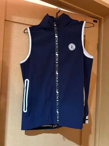 JACK BUNNY 후드 부착 베스트 사이즈 2 네이비