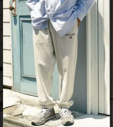 베이플로우 와이드 이지 팬츠 스웨트 팬츠