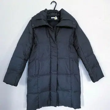 다운 코트 차콜 그레이