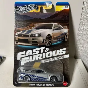 핫휠 닛산 스카이라인 GT-R BNR34 와일드 스피드