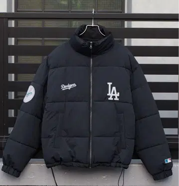 로스앤젤레스 다저스 다운 자켓 블랙 L 사이즈