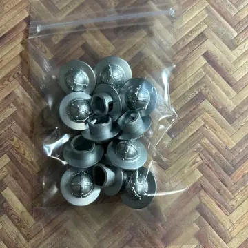 LEGO 캐슬 헬멧 메탈릭 실버 12개