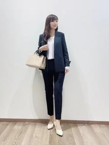 플라스테 셋업 팬츠 웜 리저브 S/M 네이비