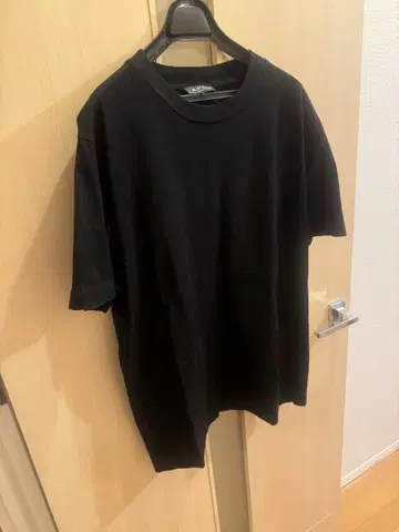 A.P.C. 블랙 티셔츠 L 사이즈